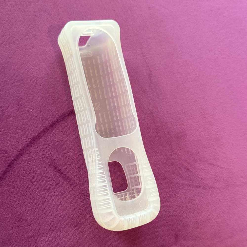 Clear Silicone Apple Wii controller Case